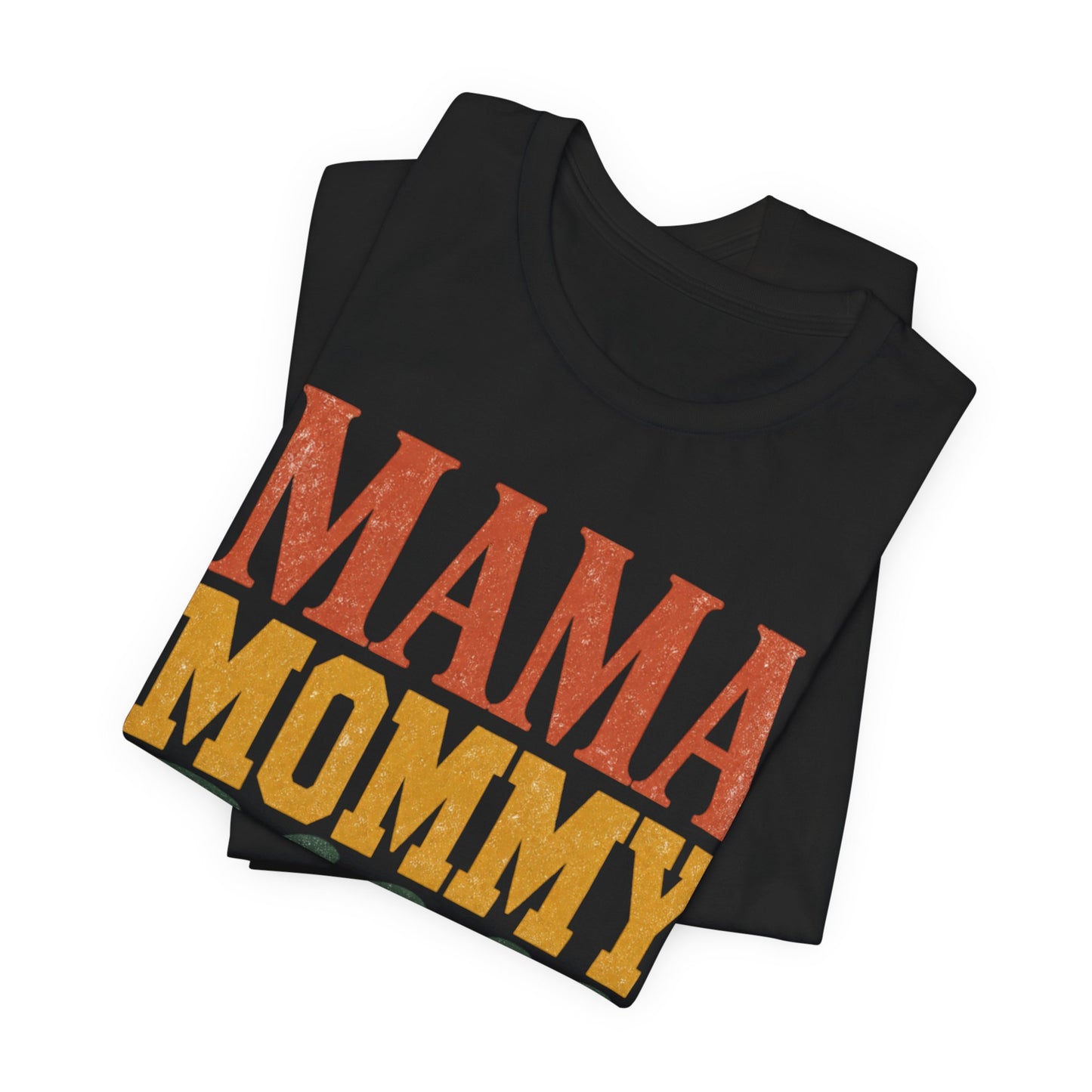 Mama Moms Bruh Retro Graphic Tee | Funny Mom Shirt - Pearl & Wings