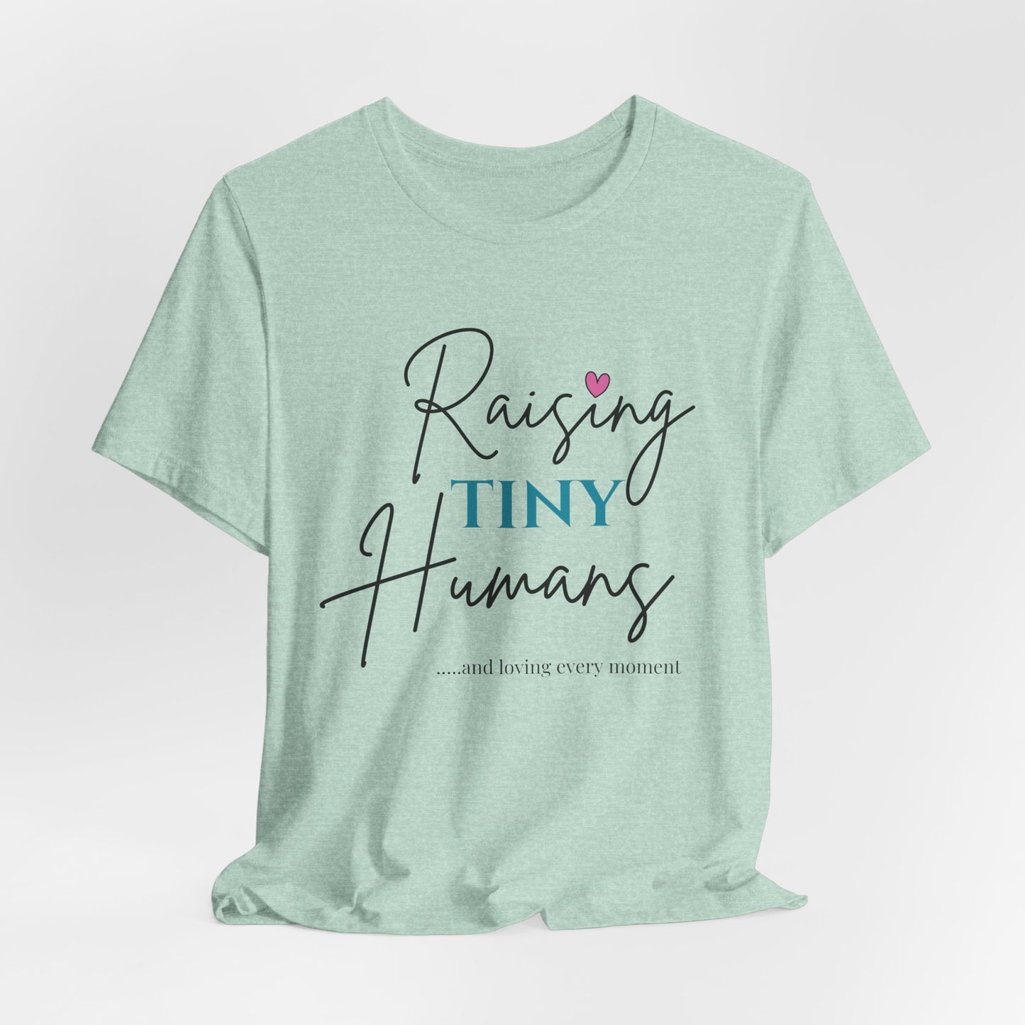 Raising Tiny Humans Graphic Tee - Pearl & Wings