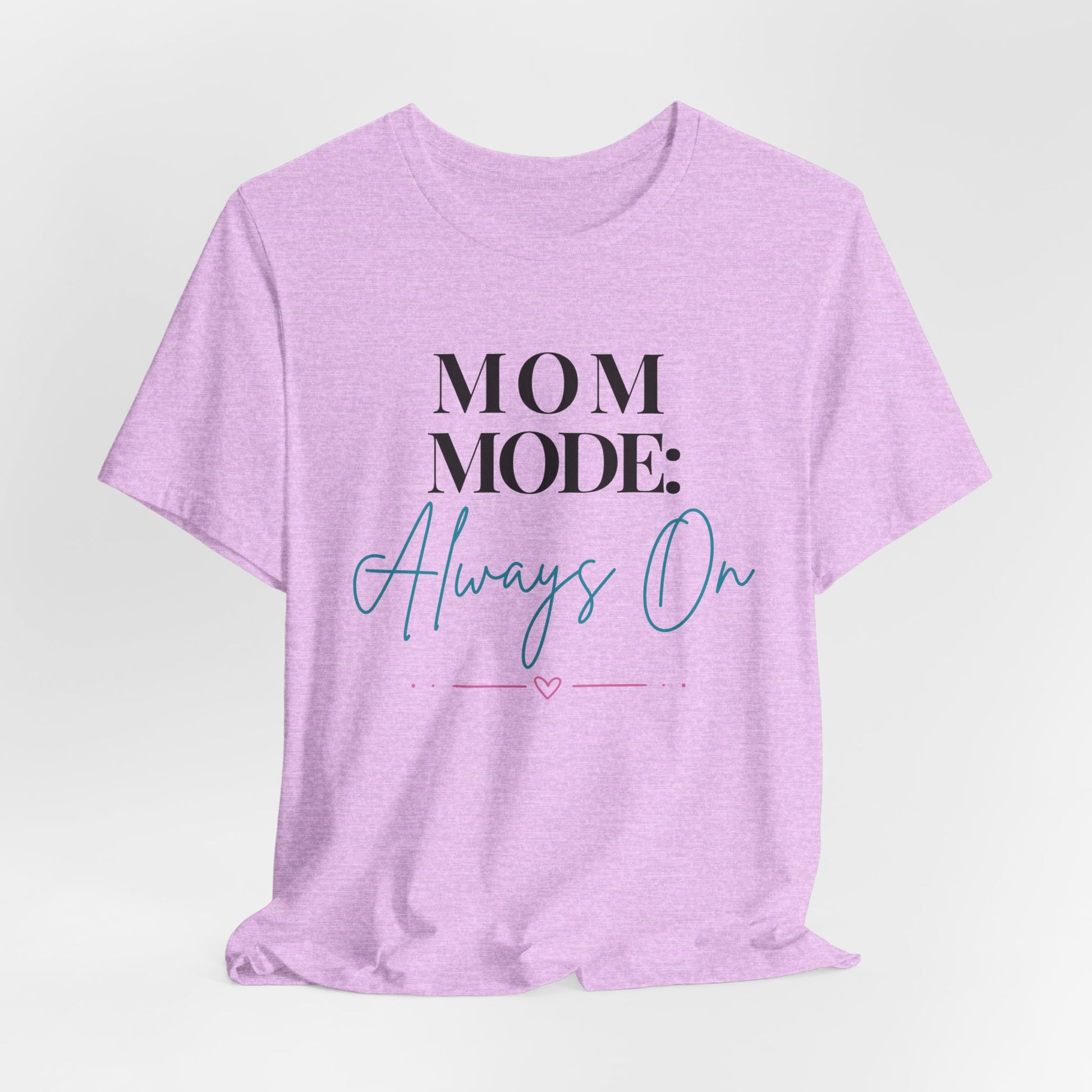 Mom Mode: Always On Graphic Tee - Pearl & Wings