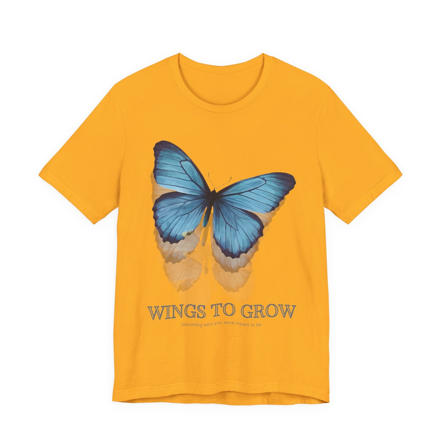 Wings to Grow Butterfly Graphic Tee - Pearl & Wings