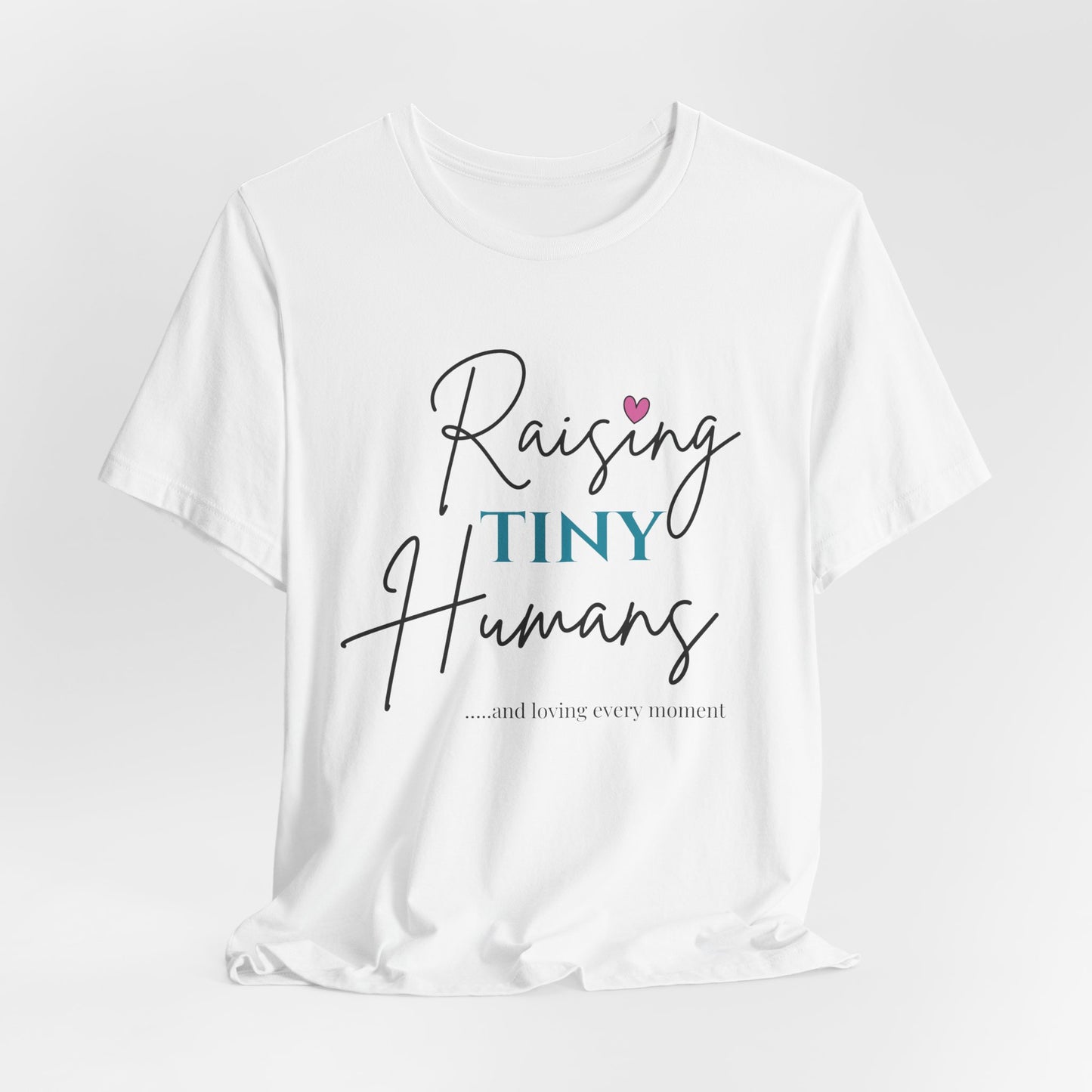 Raising Tiny Humans Graphic Tee - Pearl & Wings