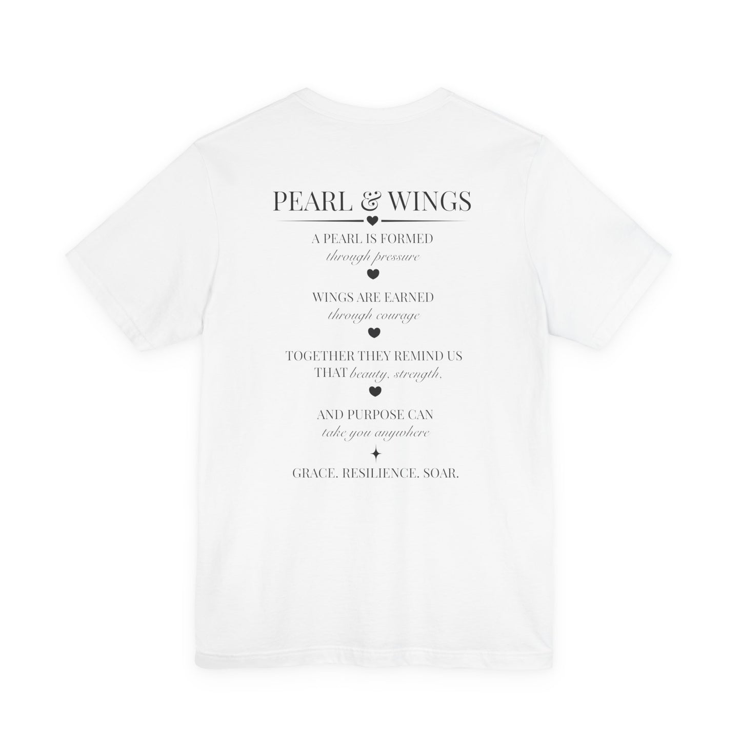 Pearl & Wings Signature Pocket Tee - Pearl & Wings