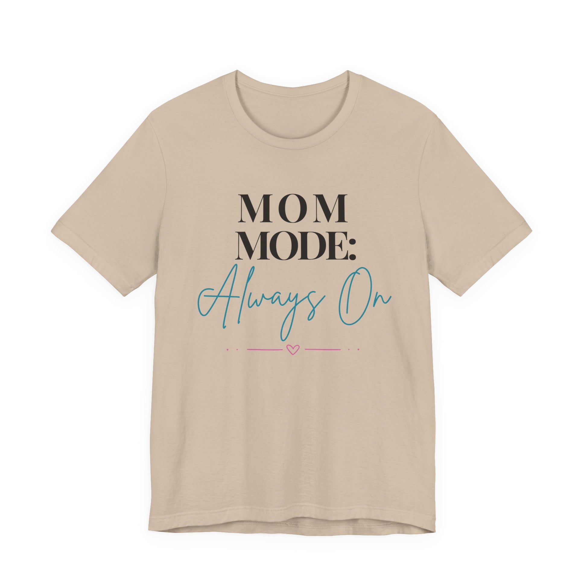 Mom Mode: Always On Graphic Tee - Pearl & Wings