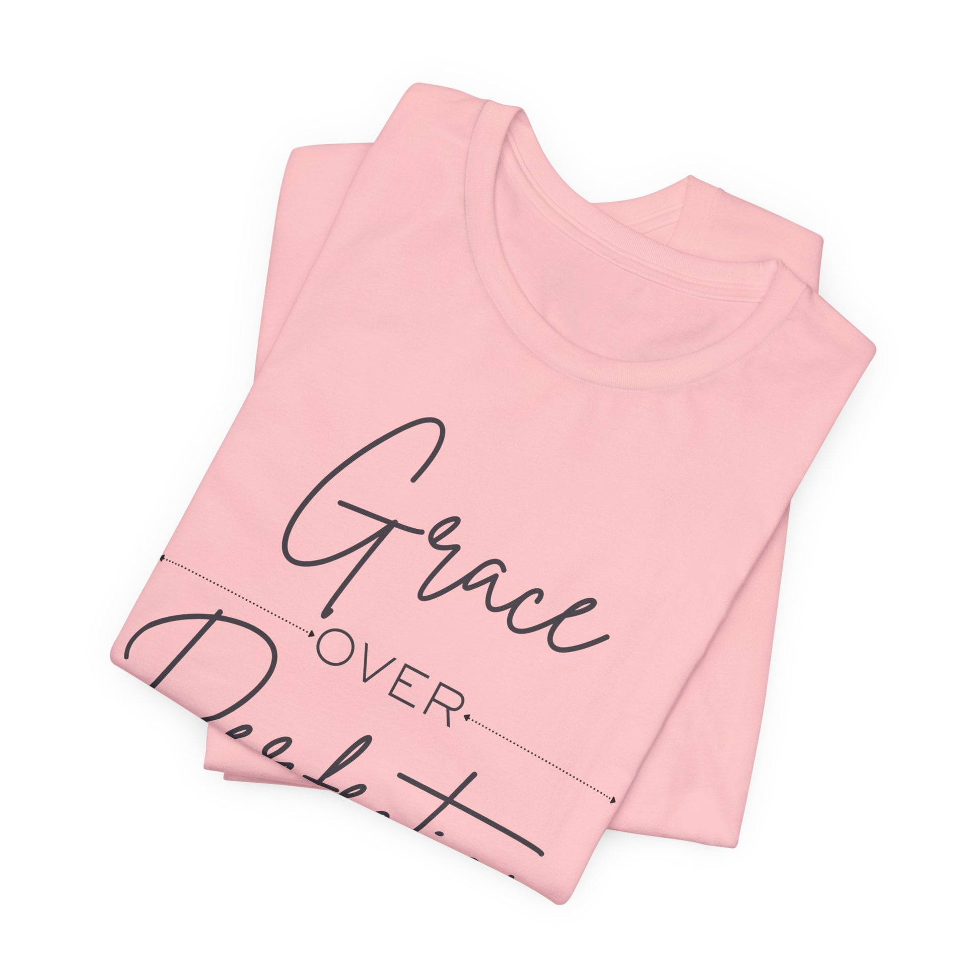 Grace Over Perfection Graphic Tee - Pearl & Wings