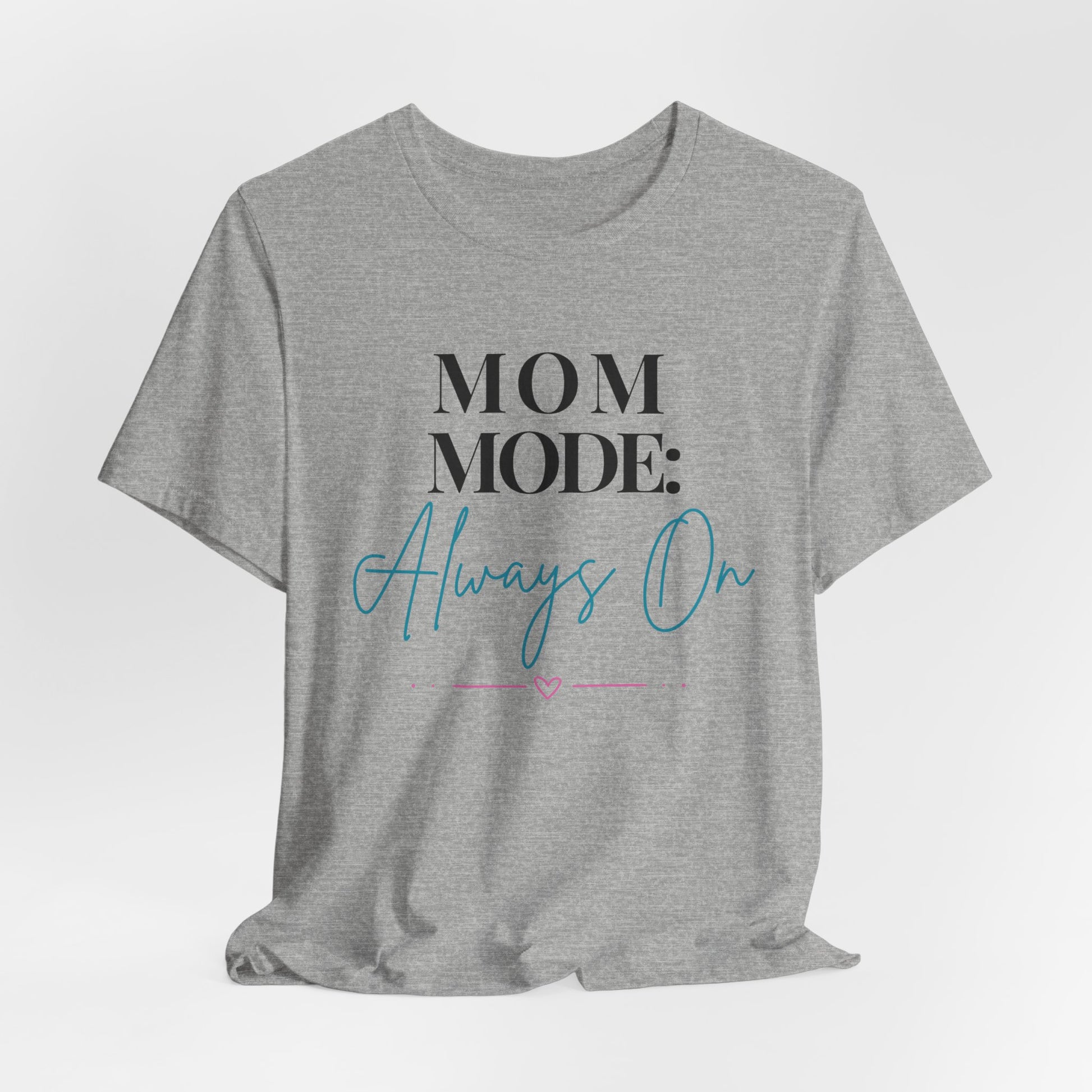 Mom Mode: Always On Graphic Tee - Pearl & Wings