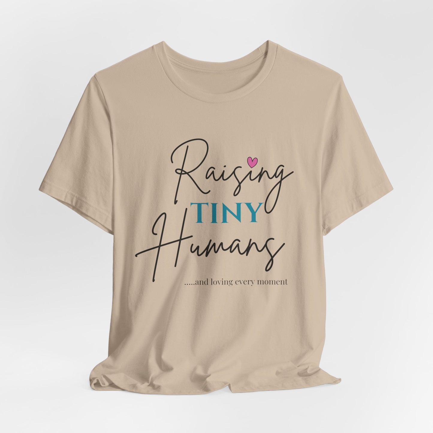 Raising Tiny Humans Graphic Tee - Pearl & Wings