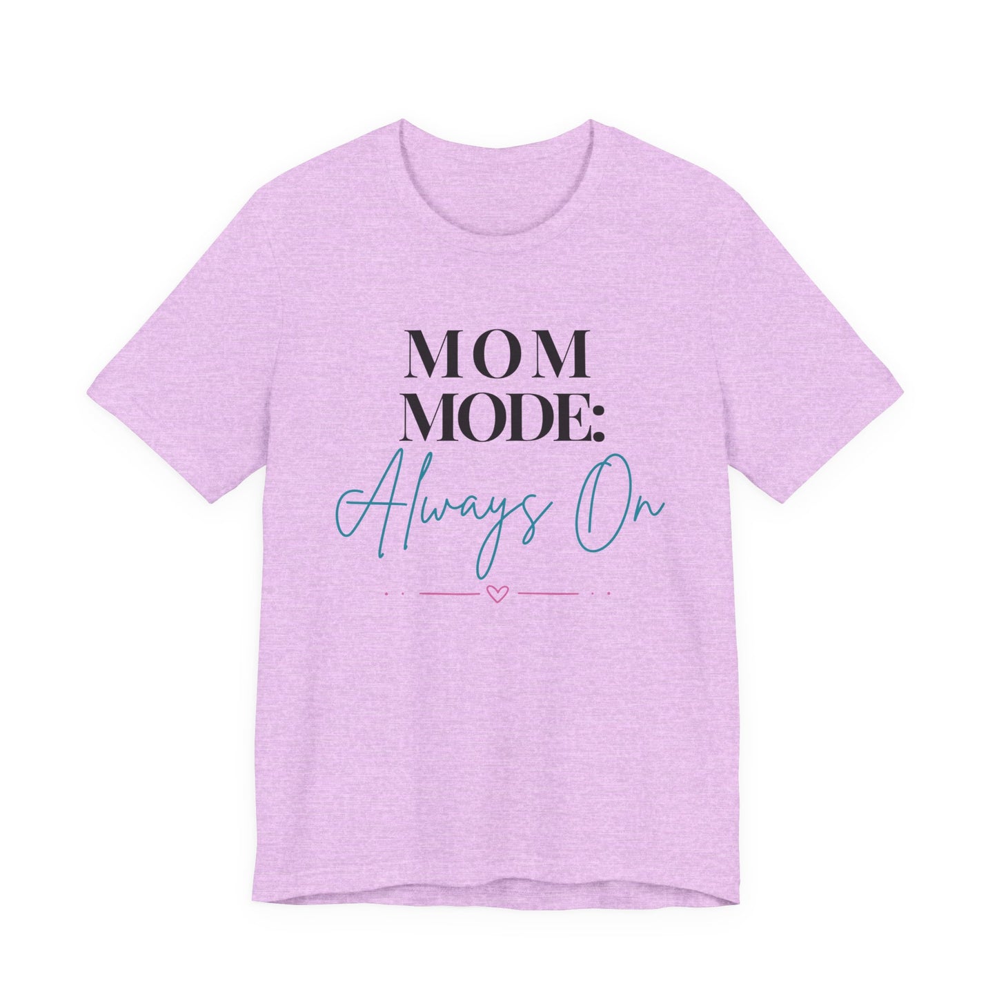Mom Mode: Always On Graphic Tee - Pearl & Wings
