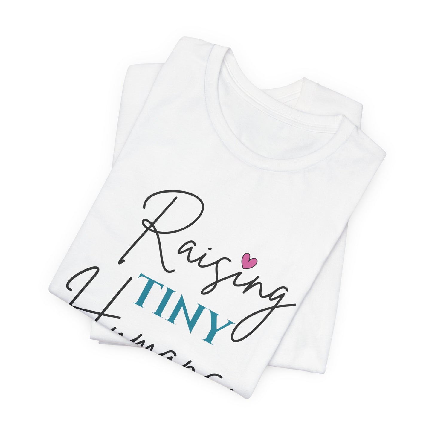 Raising Tiny Humans Graphic Tee - Pearl & Wings