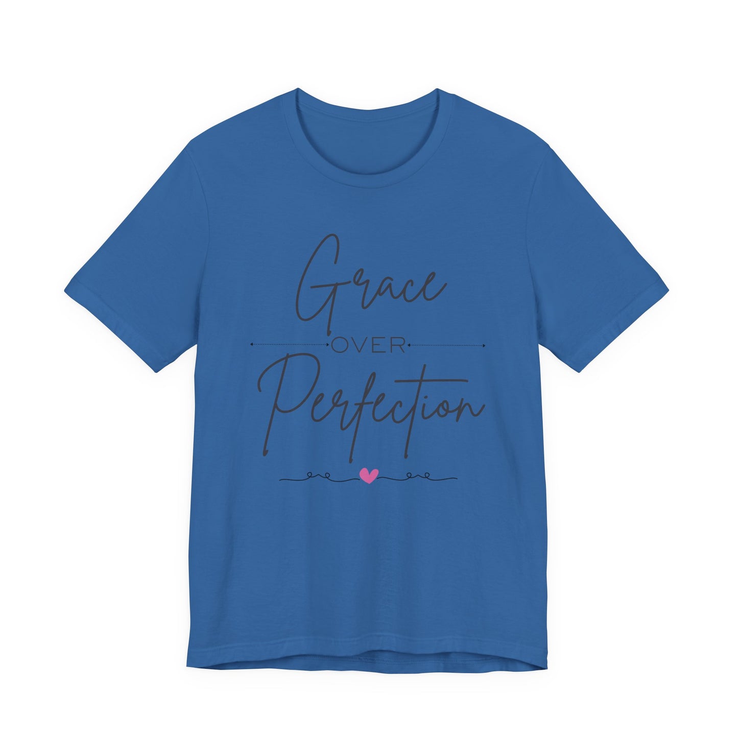 Grace Over Perfection Graphic Tee - Pearl & Wings