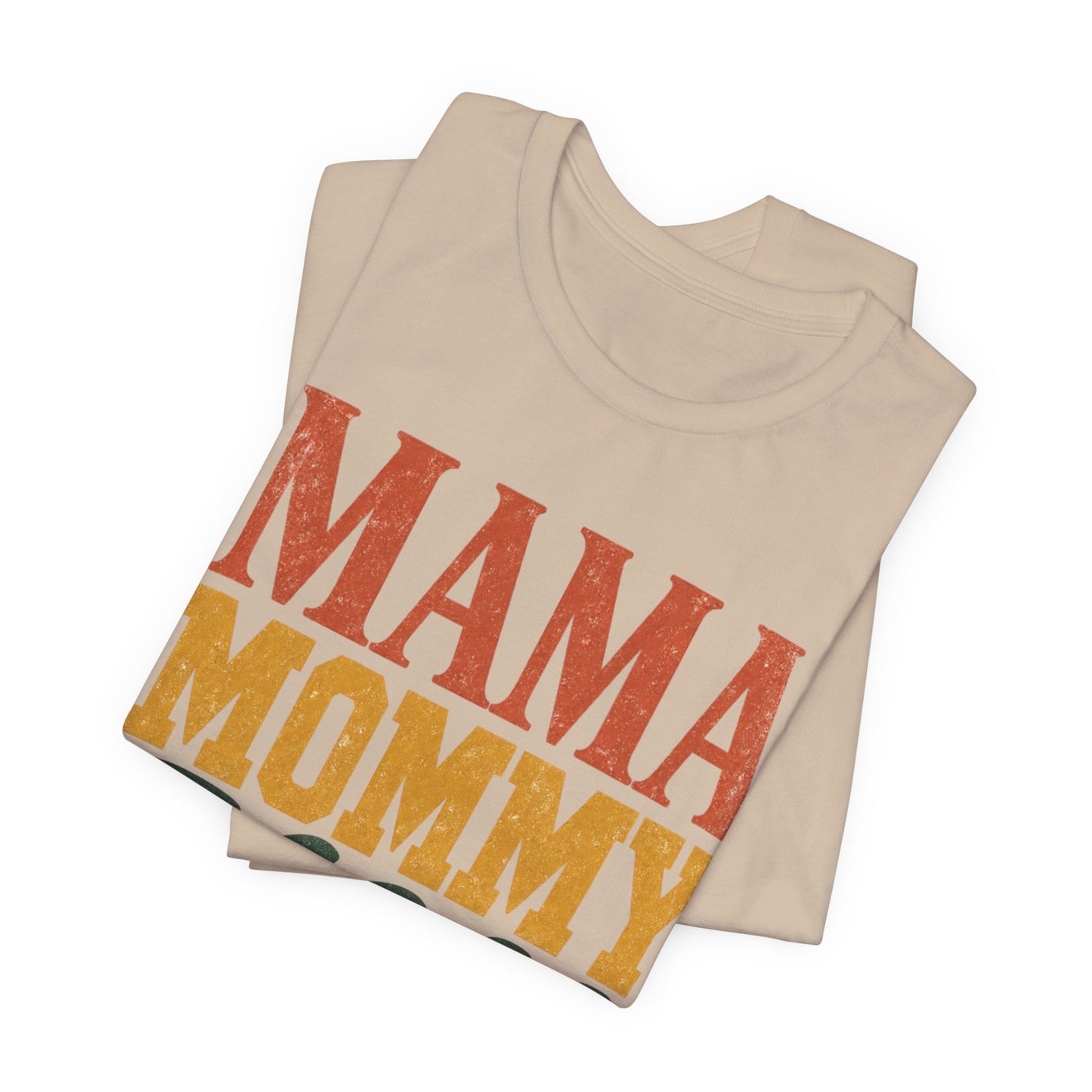 Mama Moms Bruh Retro Graphic Tee | Funny Mom Shirt - Pearl & Wings