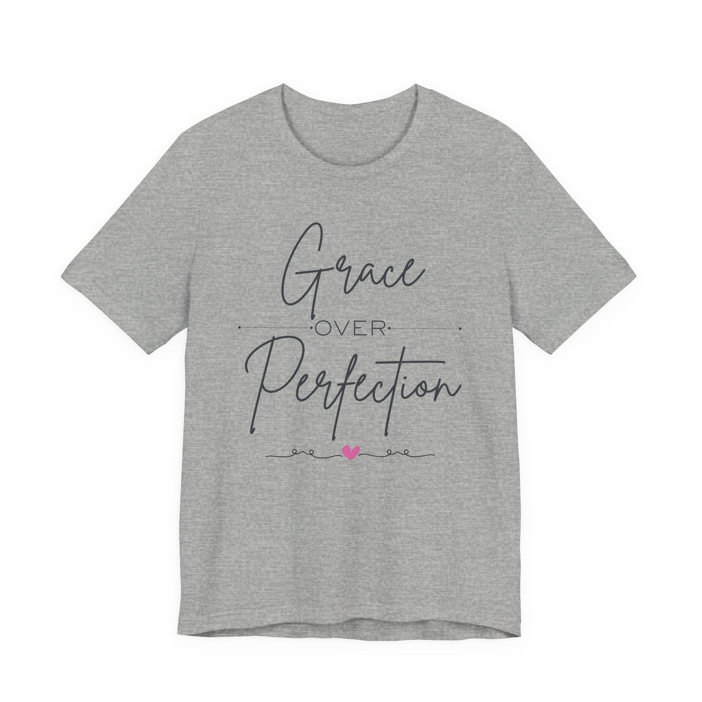 Grace Over Perfection Graphic Tee - Pearl & Wings