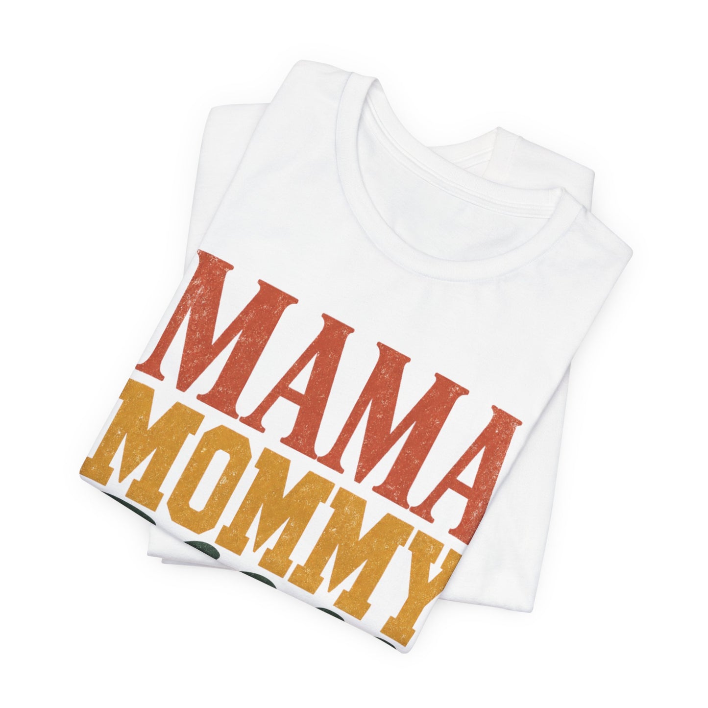 Mama Moms Bruh Retro Graphic Tee | Funny Mom Shirt - Pearl & Wings