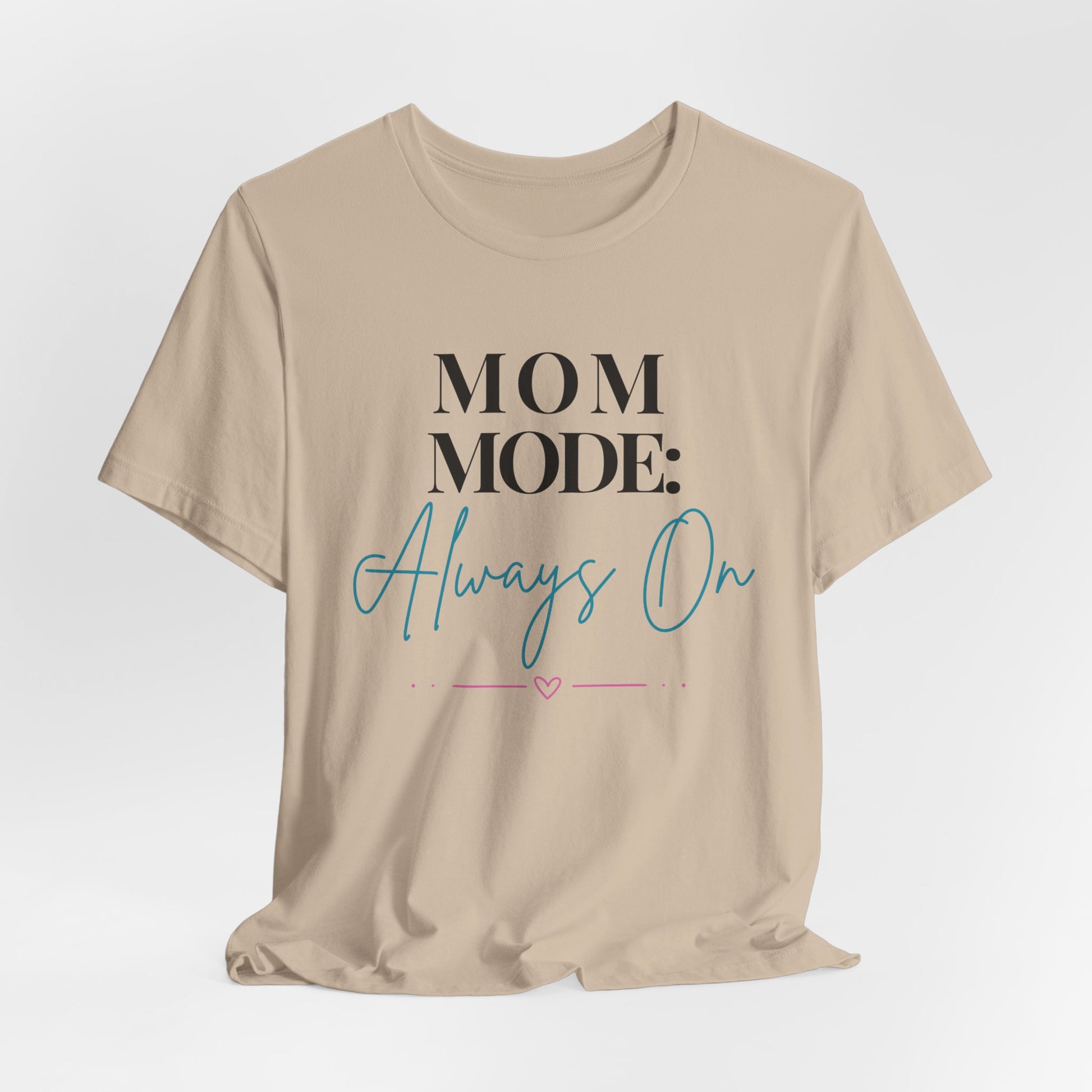 Mom Mode: Always On Graphic Tee - Pearl & Wings