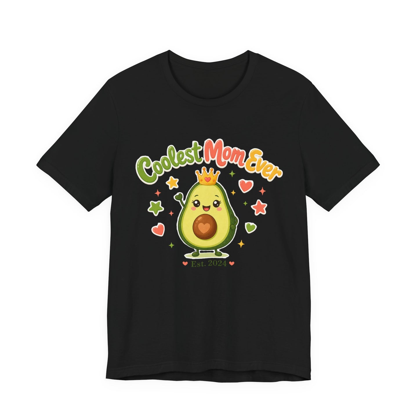 Coolest Mom Ever Avocado Graphic Tee | Cute Mother's Day Shirt - Pearl & Wings