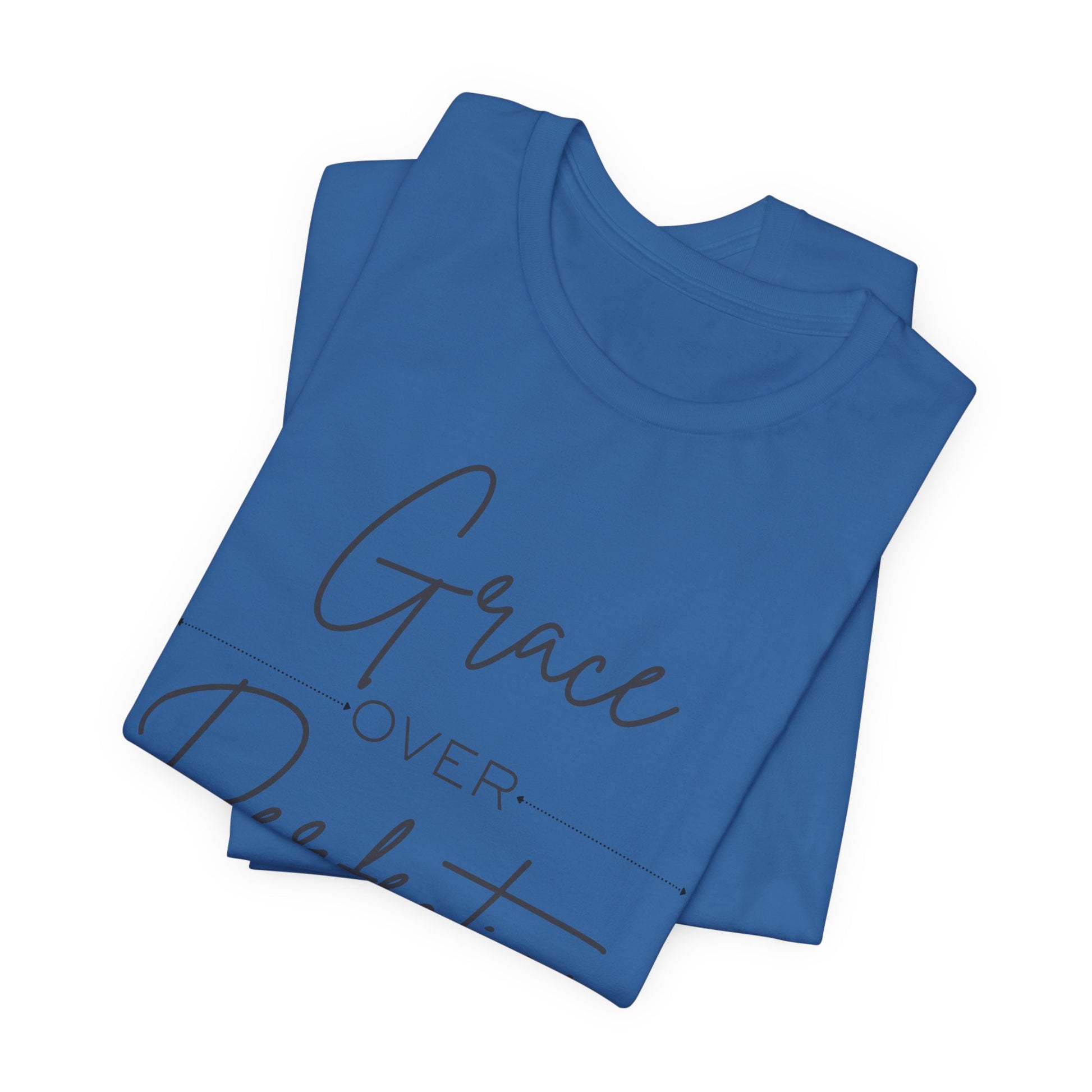 Grace Over Perfection Graphic Tee - Pearl & Wings