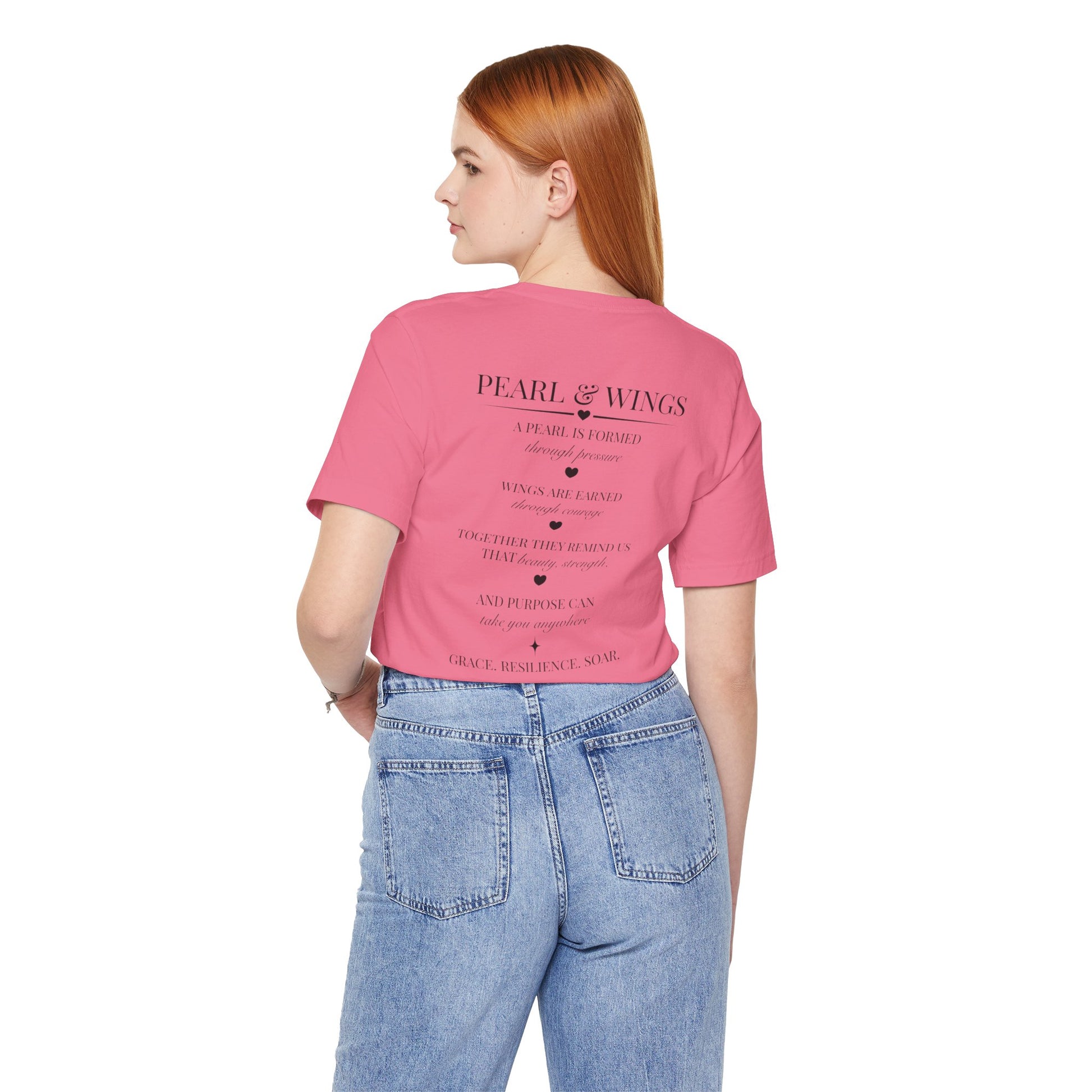 Pearl & Wings Signature Pocket Tee - Pearl & Wings