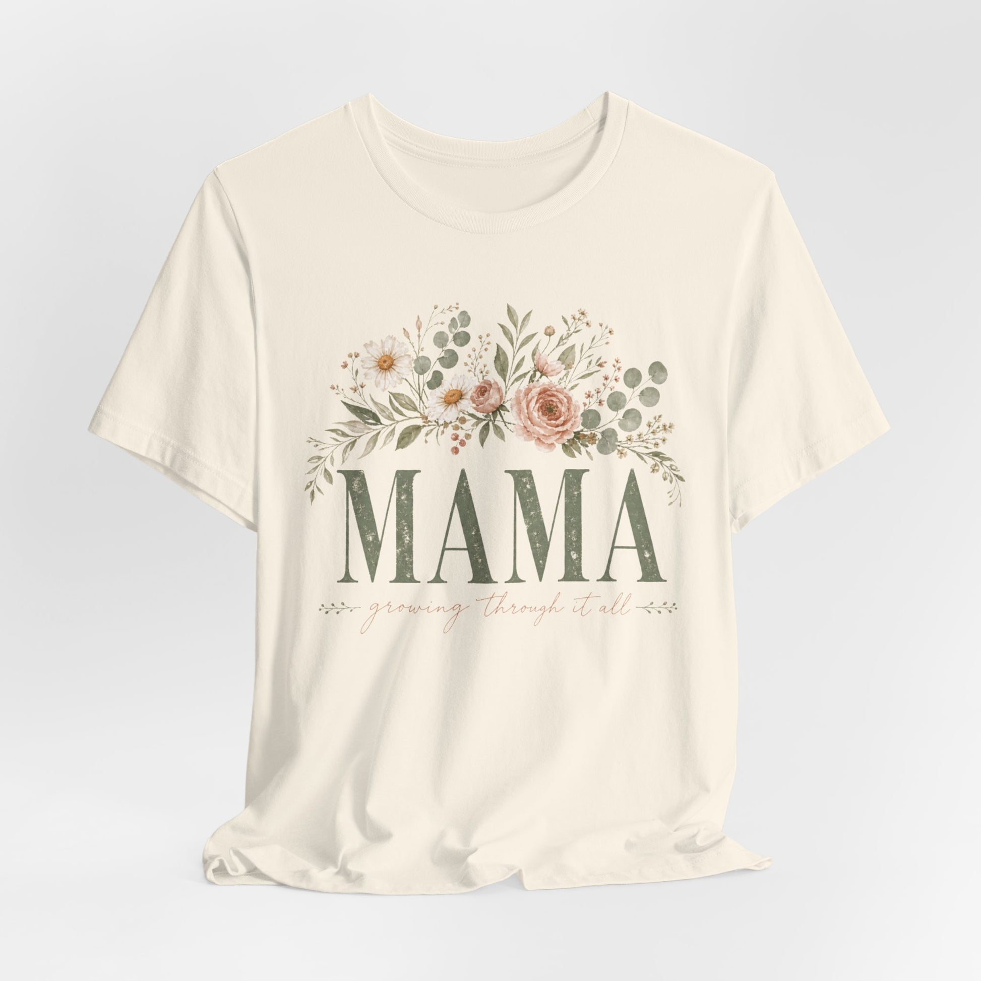Mama Growing Through It All Graphic Tee - Pearl & Wings
